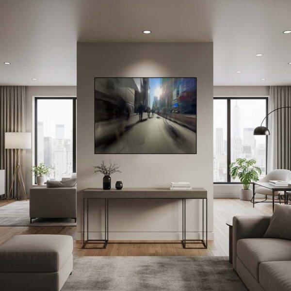 A contre jour dans les rues de NYC